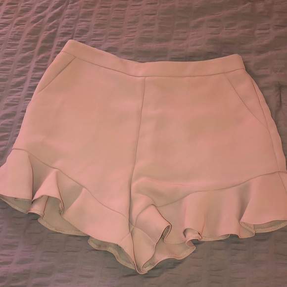 TopShop Blush Shorts Size 8 - Picture 1 of 3